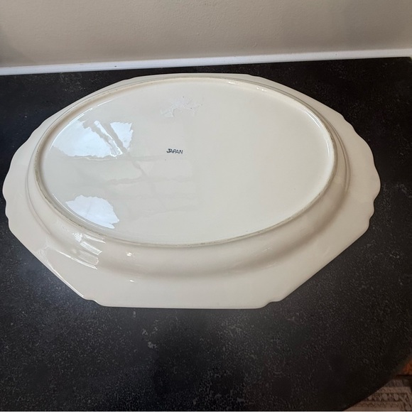 Blue and White Turkey Platter - Japan - English Countryside - Picture 7 of 11